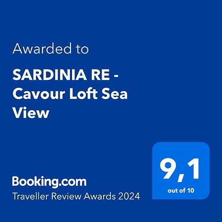 Апартаменты Sardinia Re - Cavour Loft Sea View Альгеро Экстерьер фото