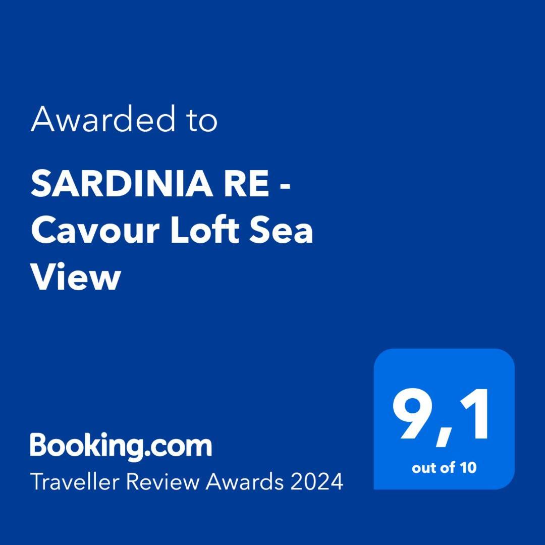 Апартаменты Sardinia Re - Cavour Loft Sea View Альгеро Экстерьер фото